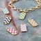 12 Packs: 6 ct. (72 total) Checkerboard Charms by Bead Landing™